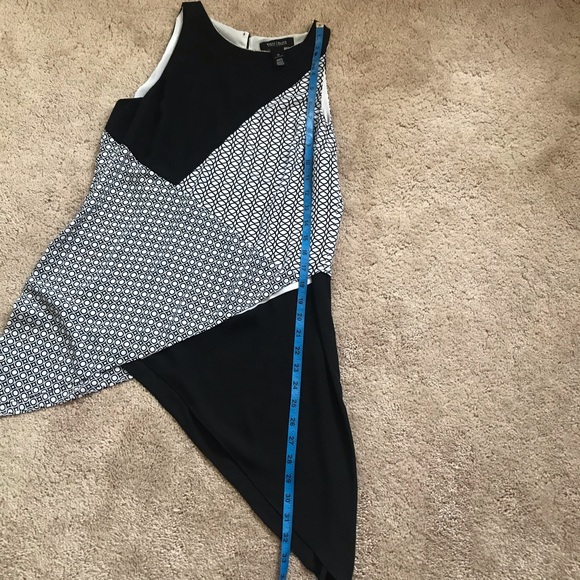 WHBM asymmetrical tunic top - Picture 4 of 5